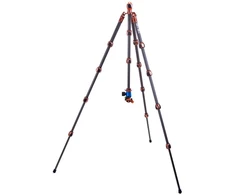 Fotoaparato trikojis - 3 Legged Thing Pro 2.0 Albert Carbon su AirHed Pro bronzos spalvos