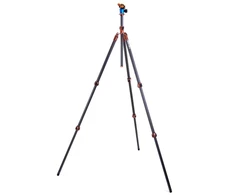 Fotoaparato Trikojis - 3 Legged Thing Pro 2.0 Winston Carbon &amp; AirHed Pro Bronze, 40 kg, 1,94 m