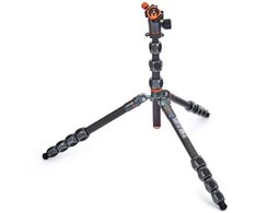 Fotoaparato trikojis - 3 Legged Thing Pro 2.0 Albert Carbon pilkas