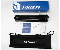 Fotoaparato trikojis - Fotopro S4 Pro + 42QP aliumininis trikojis, 41,8–150 cm, 8kg