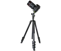 Fotoaparato trikojis - Fotopro S4 Pro + 42QP aliumininis trikojis, 41,8–150 cm, 8kg