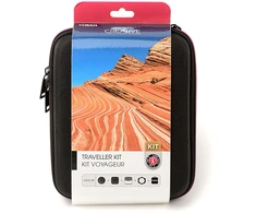 Fotografijos filtrų rinkinys - Cokin Traveller Kit U3HO 28 (filtrų laikiklis, poliarizatorius, ND4, ND8)