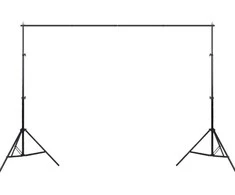 Fotografijos Fonas - MITOYA Stovas 200cm + 300cm Kryžminis Baras
