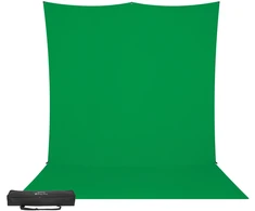 Fotografijos Fonas Rinkinys - Westcott X Drop Pro 8' X 13' Rauko Atsparus Chroma Key Žalias Ekranas