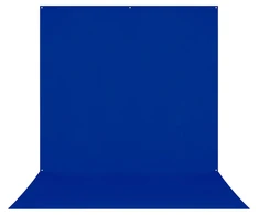 Fotografijos Fonas - Westcott X Drop Pro 2.4 x 4 m Rauko Atsparus Chroma Key Mėlynas
