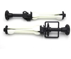 Fotografijos įranga - Caruba Heavy Duty Background Suspension System Kit Pro (2.75m pločio, įeina stovai ir ritinių laikikliai)