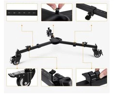 Fotografijos Įranga - K&amp;F Concept MS30 Tripod Dolly 20kg Load 76mm Wheels