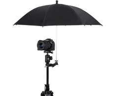 Fotografijos Priedas - JJC CU XLM3 Fotoaparato Skėtis Tvirtinimo Rinkinys Su 65 cm Juodu Skėčiu