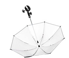 Fotografijos Priedas - JJC CU XLM3 Fotoaparato Skėtis Tvirtinimo Rinkinys Su 65 cm Juodu Skėčiu