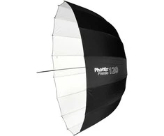 Fotografijos priedas - Phottix Premio Parasol 120cm Difuzorius Baltas