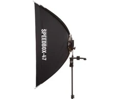 Fotografijos priedas - SMDV Speedbox 47 Softbox (40x70cm, sulankstomas sistema, 2 difuzoriai)