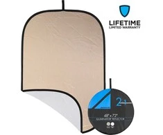 Fotografijos priedas - Westcott Illuminator Collapsible Reflector 121.9x182.8cm Sunlight/Baltas