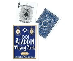 Fournier 1001 Aladdin Žaidimo Kortos USPCC (Mėlynos)