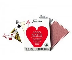 Fournier 2800 Pokerio Kortos (Raudonos)