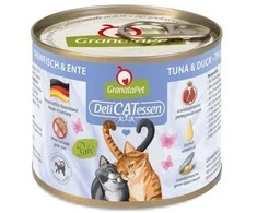 Fox4Pets Kačių Maistas - GRANATAPET DeliCATessen Tunų ir Antienos Drėgnas Maistas 200g