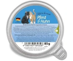 Fox4Pets Kačių Maistas - GRANATAPET Filet á la carte Arklys su Vištiena Šlapias 85g