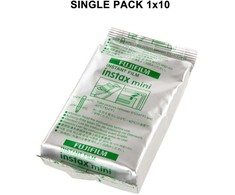 FUJIFILM Instax Mini Film (Glossy) (Color) (1x10 - single pack)