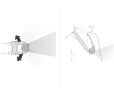 Galvos žibintas - Petzl Tikka 350 Liumenų, 70m Nuotolis, 3 Šviesumo Lygiai, Geltonas