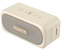 „Havit SK905BT“ (klasikinė I) – belaidė „Bluetooth“ kolonėlė, smėlio spalvos