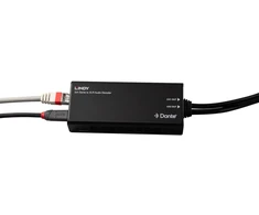 Garso Dekoderis - Lindy 2ch Dante į XLR 96kHz 24-Bit PoE Juodas
