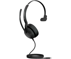 Garso Įranga - Jabra Ausinės 25089-889-899, USB-A, USB-C, ANC, Juoda