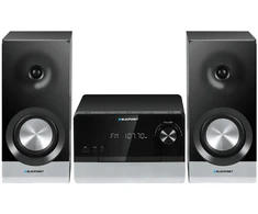 Garso sistema - Blaupunkt MS40.2BT Micro Hi-Fi sistema 100W Bluetooth juoda