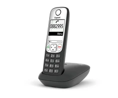 Belaidis Telefonas - GIGASET A690 100 Įrašų Telefonų Knyga, 14h Pokalbių Laikas, Juodas