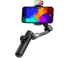 Gimbal Stabilizatorius - AOCHUAN Smart X Pro 3-Ašių Stabilizavimas, 3200 mAh Baterija, RGB Apšvietimas Juodas