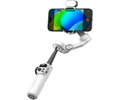 Gimbal Stabilizatorius - AOCHUAN X2 3-Ašių Išmaniojo Telefono Gimbal Su RGB Apšvietimu Baltas