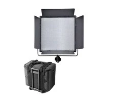 LED vaizdo apšvietimas - Godox LED1000 Daylight Duo Panel Kit (2x 1000W, 5600K, 4400 Lux)