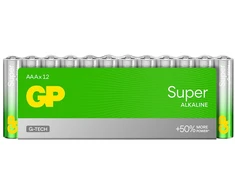 Gp Batteries Baterija - GP LR03 12 Vnt. Super Alkaline Baterijos