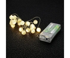GP Battery Baterijos - GP AA LR6 Baterijų 12 Vnt. + AAA LR03 Baterijų 12 Vnt. Su 2 m LED Girlianda