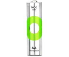 GP Battery Baterijos – GP ReCyko R6 2600 mAh Įkraunamosios Baterijos, 162 vnt.