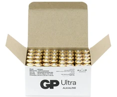 GP Battery Baterijos - GP Ultra šarminės LR03 AAA baterijos, 40 vnt.