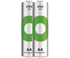 GP Battery Įkraunama baterija - GP ReCyko R6 AA 2100 mAh, 2 vnt.