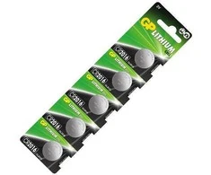 GP Battery GP CR2016 baterijos 5 vnt.