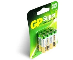 Gp Batteries GP LR03 AAA Super (G-TECH) baterijos 8 vnt.