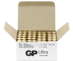 GP LR03 AAA Ultra Alkaline (G-TECH) baterijos 40 vnt.