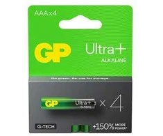 Gp Batteries GP LR03 AAA Ultra+ (G-TECH) baterijos 4 vnt.