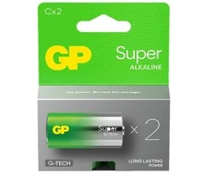GP LR14 C Super baterijos 2 vnt.