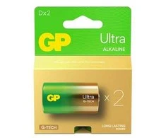 GP LR20 Ultra (G-TECH) baterijos 2 vnt.