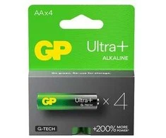 GP LR6 AA Ultra+ (G-TECH) baterijos 4 vnt.