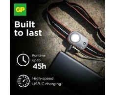 GP Xplor Ultra Compact headlamp PHR16 žibintas ant galvos
