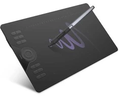 Grafikos Planšetė - HUION HS610 254x158.8mm, 8192 Spaudimo Lygiai, 12 Greitųjų Klavišų