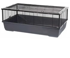 Graužikų Narvas - INTER-ZOO Bernie 100x54x39cm Metalas/Plastikas Juodas