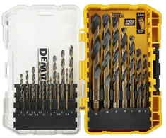 Grąžto Antgaliai - DeWALT 23 Dalių Juodi, Geltoni