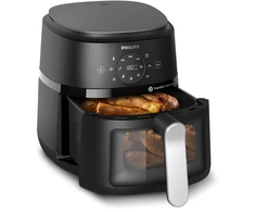 Gruzdintuvė Fritiūrinė - Philips 2000 Serija NA221/00 4.2L 1500W Jutiklinis Valdymas Juoda/Sidabrinė