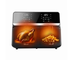 Gruzdintuvė Karšto oro fritiūrinė - ELDOM FR200 Fritela 9L, 8 Virimo Programos, LED Ekranas