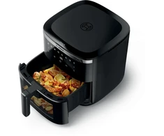 Gruzdintuvė Bosch Serie 6 MAFS2671B fryer Single 7.2 L Stand-alone 1800 W Hot air fryer Juodas