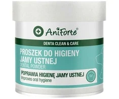 Gyvūnų Burnos Higiena - AniForte Burnos Higienos Milteliai Šunims Ir Katėms, 80 g, Be Cukraus, Be Glitimo